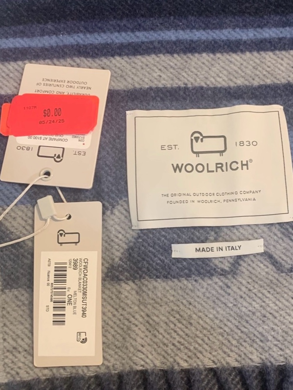 Woolrich Throw Blanket